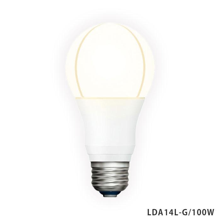 東芝ライテック LED電球 口金E26 全方向タイプ 100W形相当 電球色