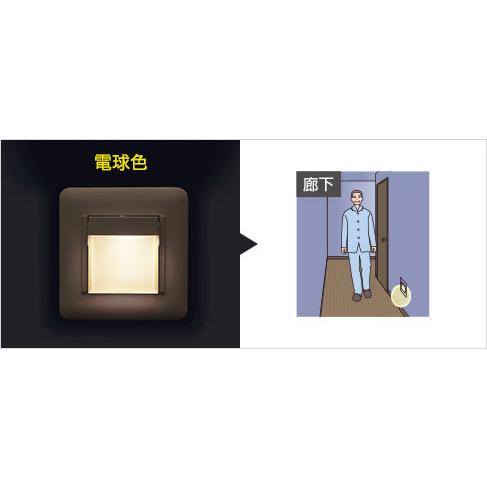 Panasonic 保安灯 明るさセンサ付 ハンディホーム WTF4088WK