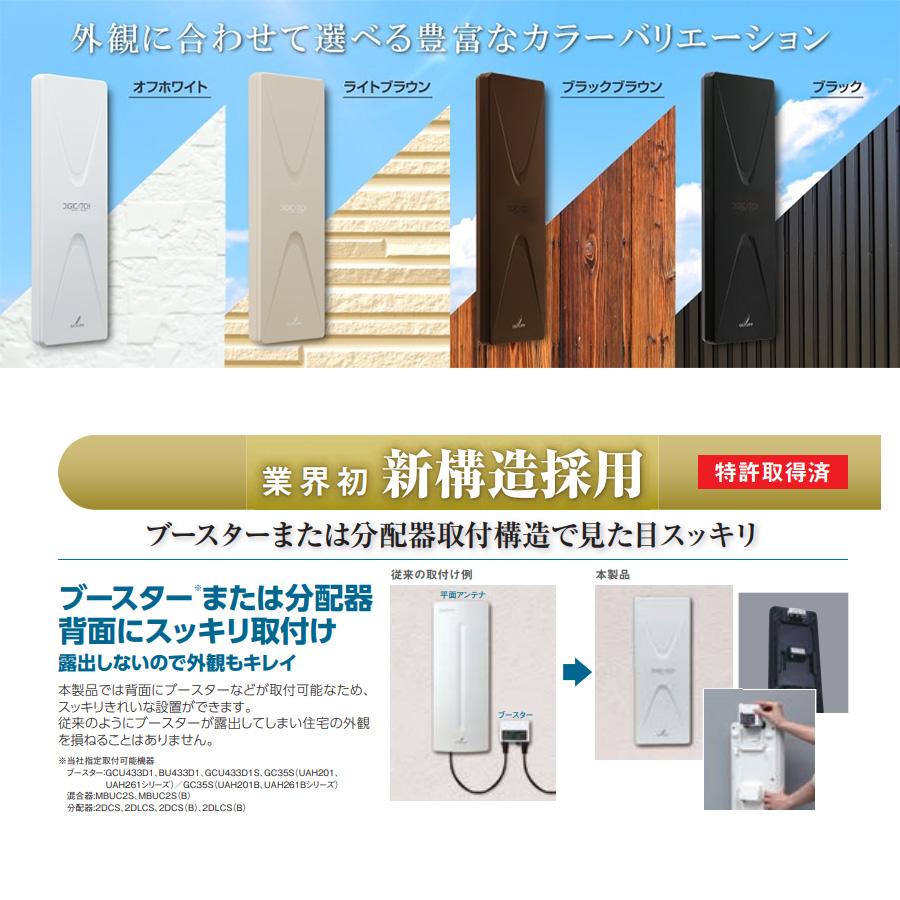 UAH201 （ブラック） UAH201 （ブラック） UHF平面アンテナ(20素子相当) | 製品情報