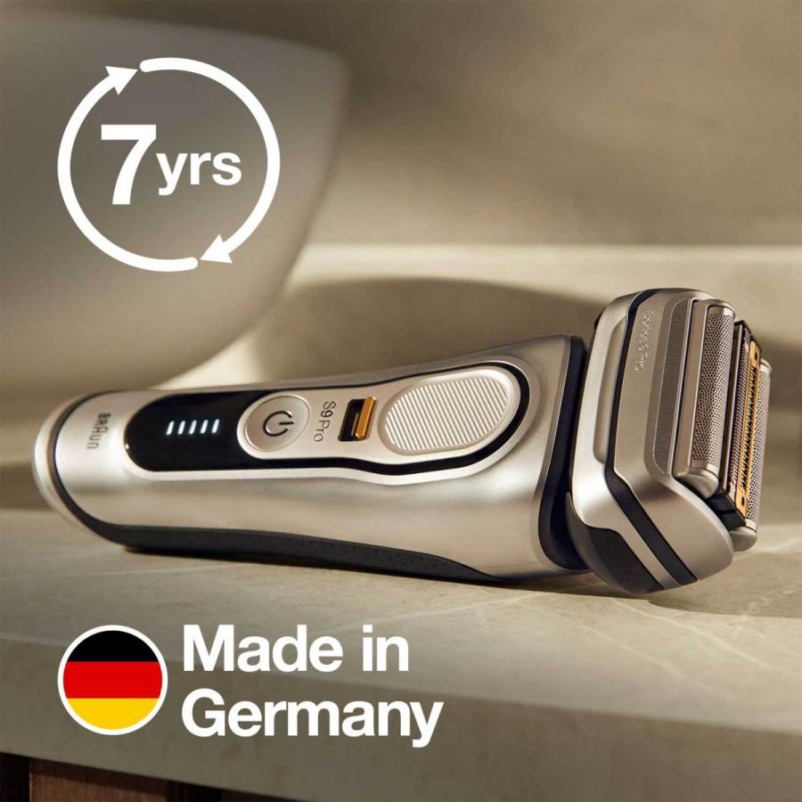 BRAUN Series 9 充電式シェーバー ブラウン シリーズ9 洗浄乾燥台付き