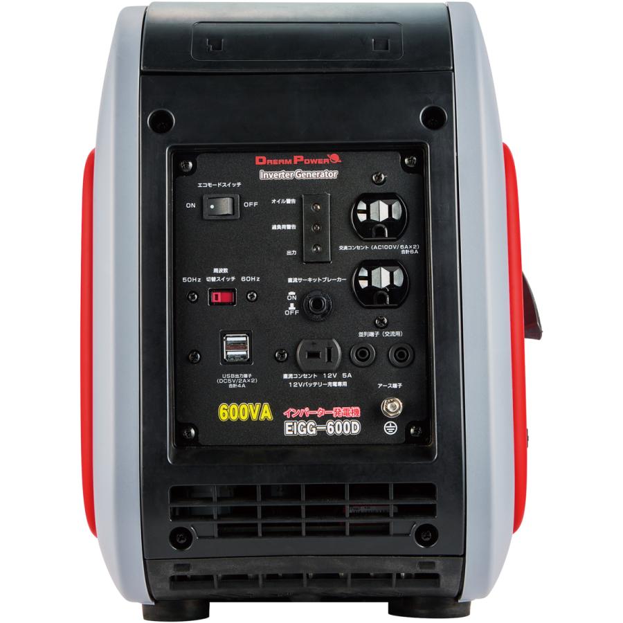 山善（YAMAZEN） インバーター発電機 カセットボンベ式 ナカトミ