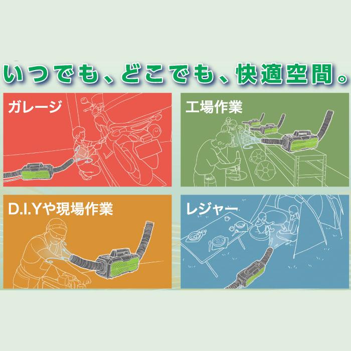 日動工業 ポータブル スポットクーラー 日動 カンゲキくん2 YNC
