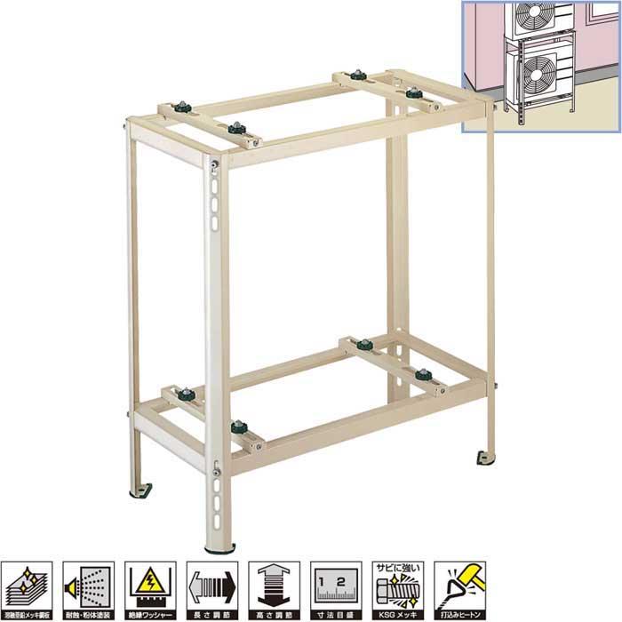 エアコン室外機 平地 バクマ工業 二段置用架台 B-HWT3｜tamatama2019｜02