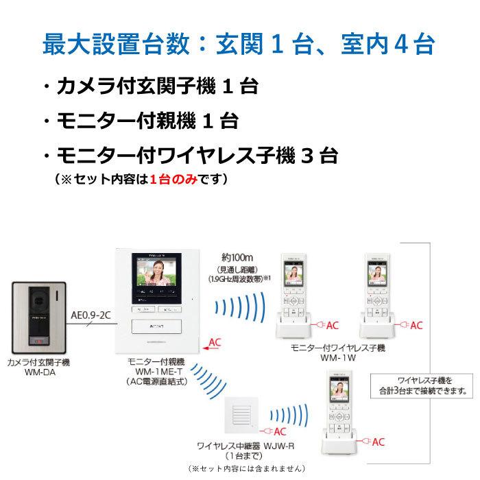 アイホン（aiphone） テレビドアホン ワイヤレス子機セット