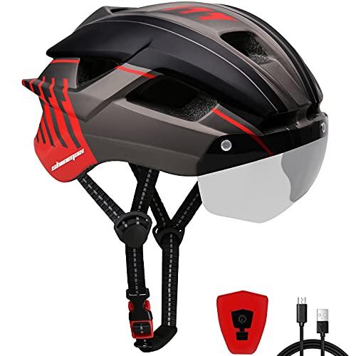 Shinmax 自転車 ヘルメット 自転車 大人用 サイズ調整可能 充電式 Ledライト Cpsc認定済み ロードバイクヘルメット A B09dcvwq49 Tamate Bako Yahoo 店 通販 Yahoo ショッピング