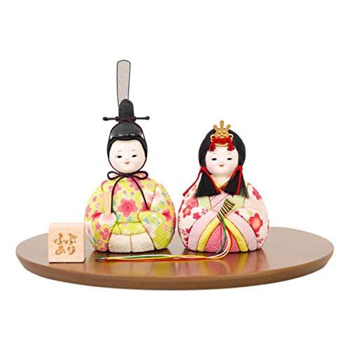 雛人形 コンパクト おしゃれ かわいい 木目込み ぷりふあ 親王 飾り Halfmoon 半月 ウォールナット 乃々 段飾り Arrowspeedline Com Vn