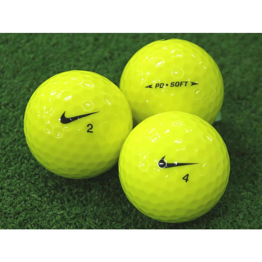 Aランク ナイキ NIKE PD SOFT イエロー 2015年モデル 20個 球手箱