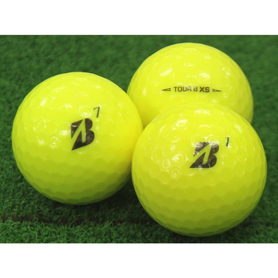 ロストボールの球手箱Aランク ロゴなし BRIDGESTONE GOLF TOUR B XS 2020年モデル ホワイト系混合 500個セット ロスト ボール お得セット イエロー系ゴルフボール20球