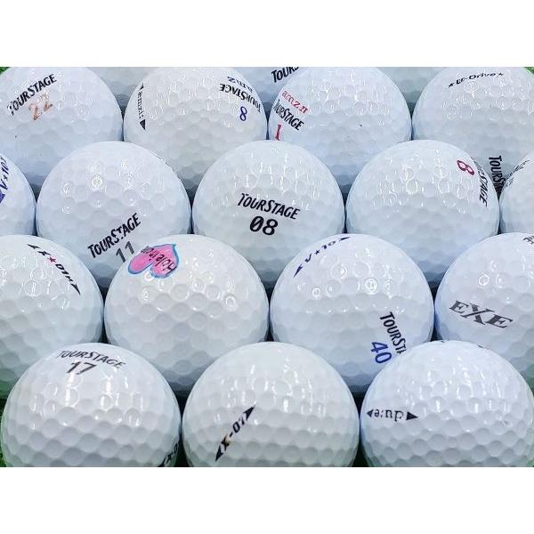 半額 Abランク ツアーステージ Tourstage 混合 50個 球手箱 ロストボール