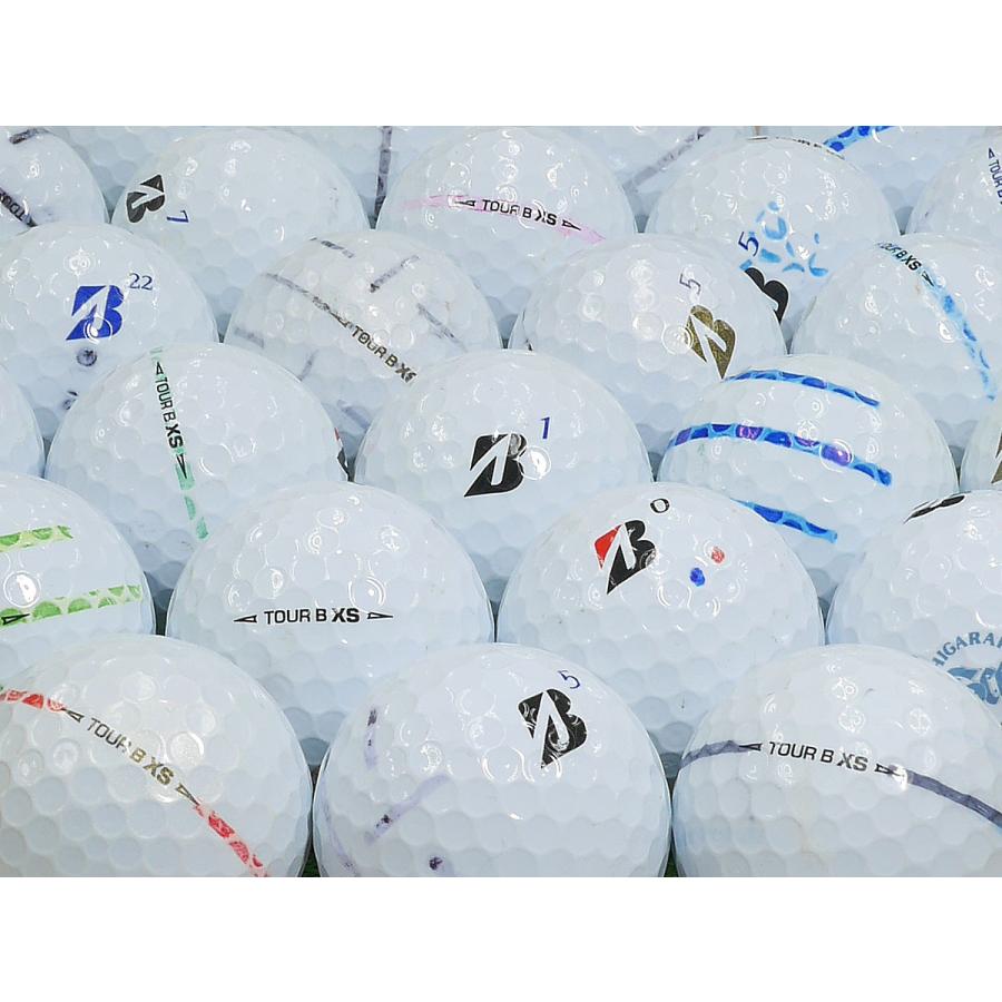 品質一番の品質一番のAB落書き BRIDGESTONE GOLF TOUR B XS 2020年モデル ホワイト系混合 500個セット ロストボール  ゴルフボール