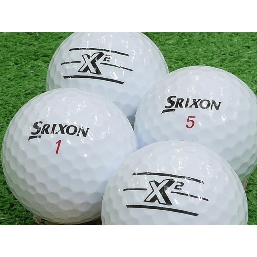 【クーポン対象外】 ABランク ロストボール 1個 ホワイト 2020年モデル X2 スリクソン ゴルフボール