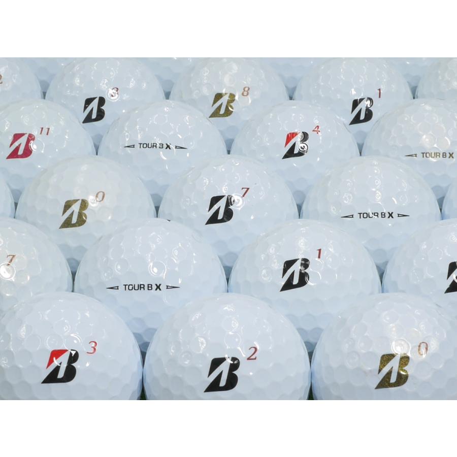 ABランク ロゴなし BRIDGESTONE GOLF TOUR B 1個 2020年モデル ホワイト系混合 X ロストボール 公式ショップ