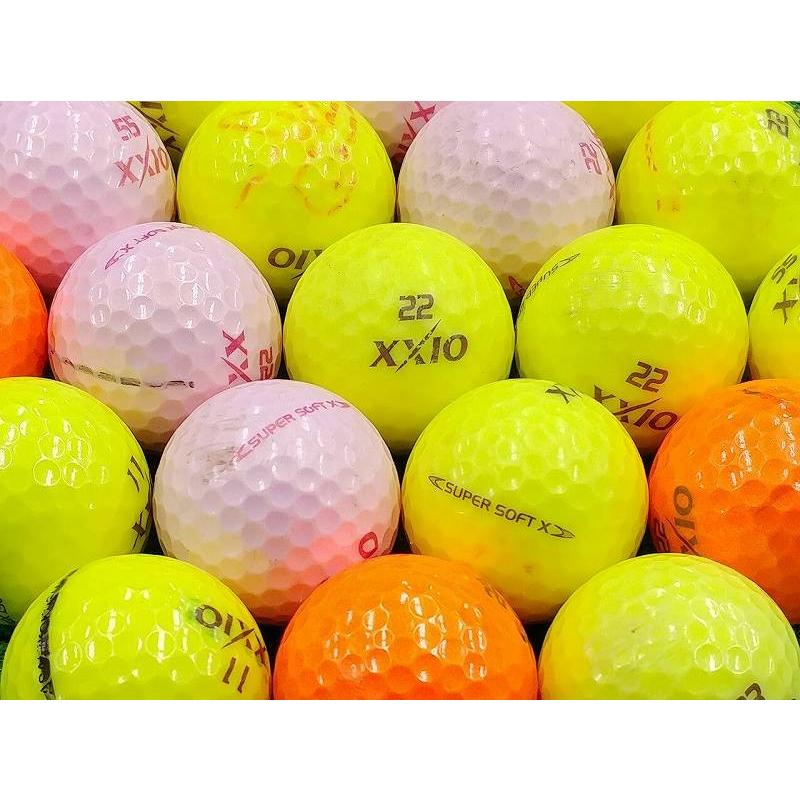 ロストボール Bランク ゼクシオ SUPER SOFT X 2017年モデル カラーボール混合 1個｜tamatebako-golf