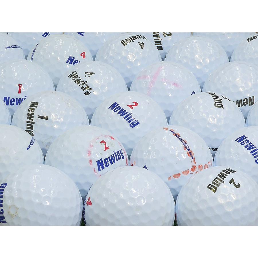 印象のデザイン Bランク ニューイング SUPER SOFT FEEL 2019年モデル ホワイト パールホワイト混合 1個 ロストボール