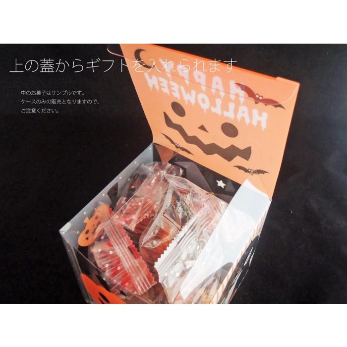 立方体透明箱ケース ハロウィンギフトボックス クリアケース ラッピング用品箱 パッケージ包装 PNN-100 (100×100×100) ハロウィン5 (200枚)_4