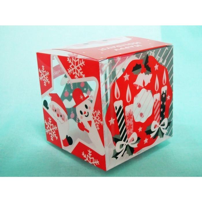 立方体透明箱 クリスマスギフトボックス クリアケース ラッピング