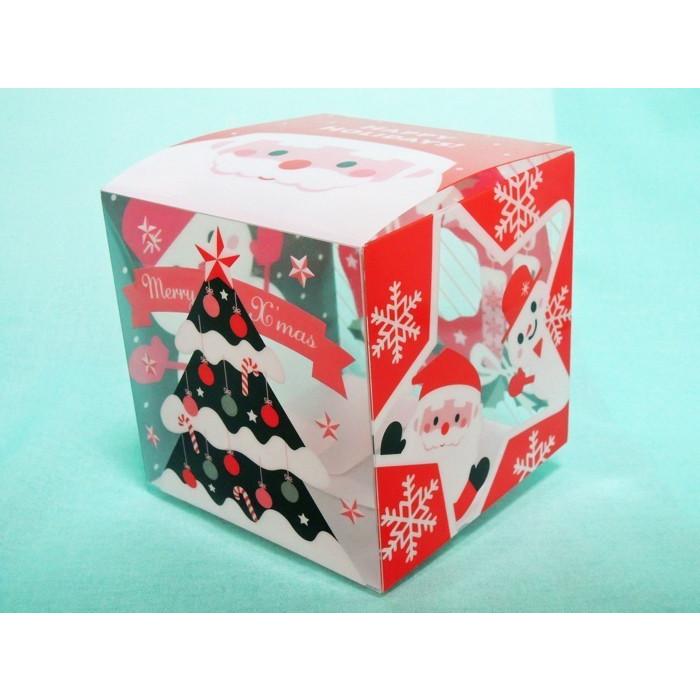立方体透明箱 クリスマスギフトボックス クリアケース ラッピング