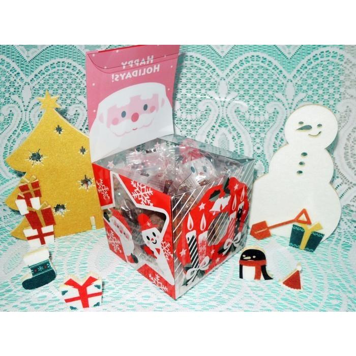 立方体透明箱 クリスマスギフトボックス クリアケース ラッピング