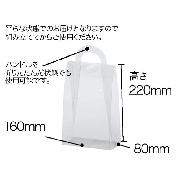 ギフト袋 パッケージ プレゼント袋 クリアケース 透明バッグ