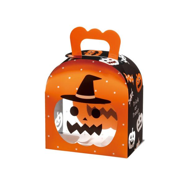 ハロウィンギフトボックス 透明パッケージ プレゼント箱 クリアケース ラッピング用品箱 GB-100 ハロウィン 6 (100枚)の画像