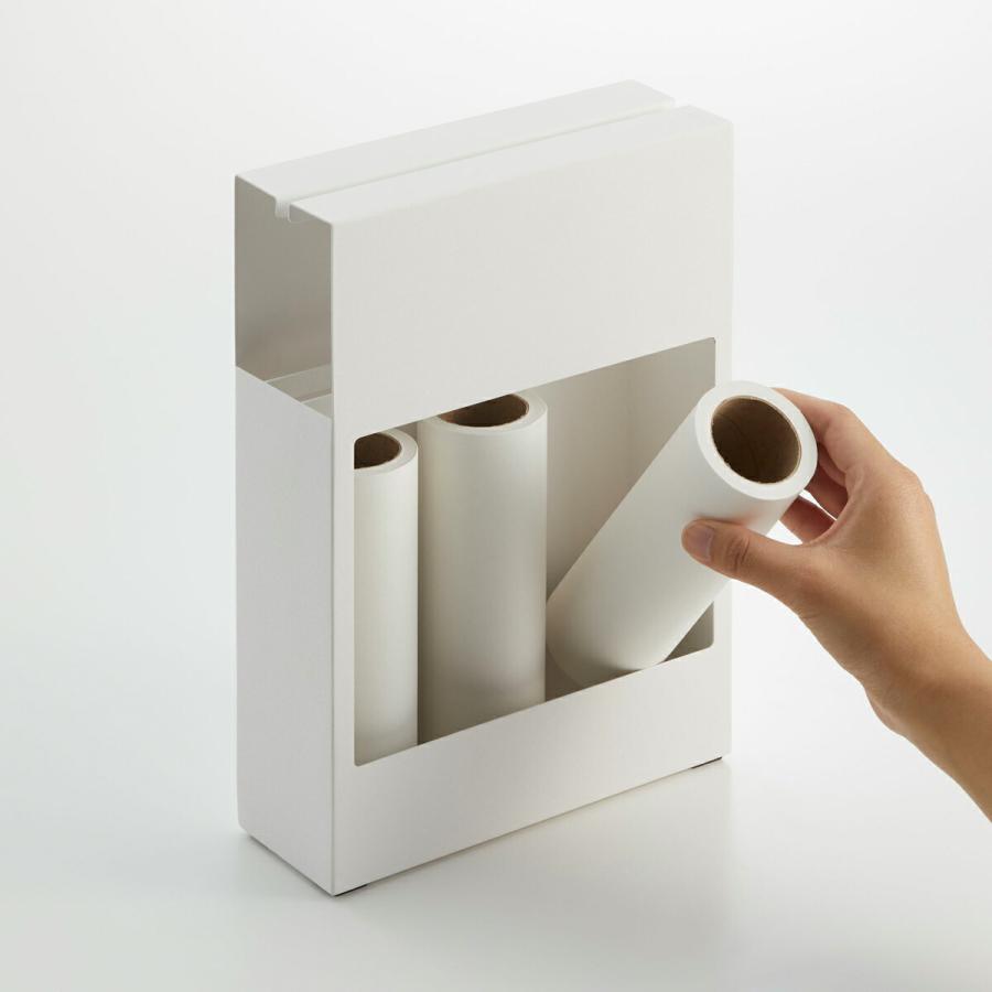 山崎実業 Yamazaki Tower カーペットクリーナースタンド タワー 粘着ローラー リビング おしゃれ スペア コロコロ 白 黒 Yamazaki Towerシリーズ 4325 432 100 0052 ハンガー インテリアtamatoshi 通販 Yahoo ショッピング