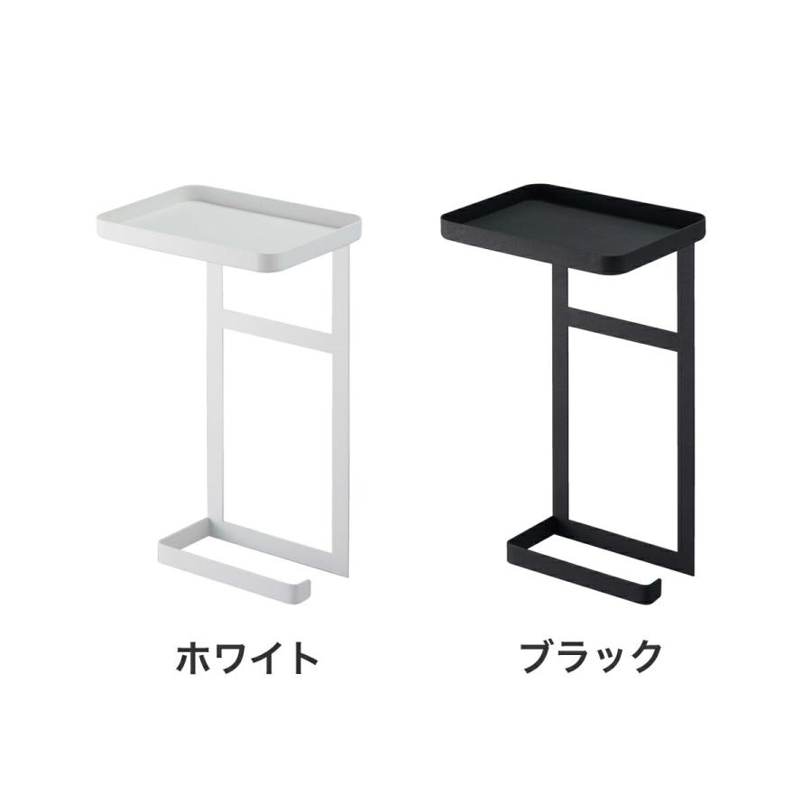 tower トイレットペーパーホルダー上ラック 2段 タワー 山崎実業