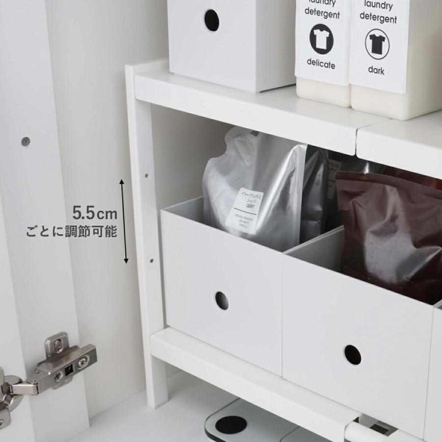 tower 伸縮シンク下ラック 2段 タワー 山崎実業 yamazaki D40 奥行40cm