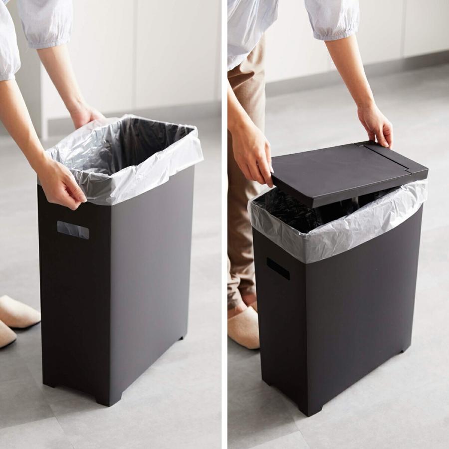 tower ゴミ箱 スリム 蓋付き 分別 45L キッチン おしゃれ 山崎実業