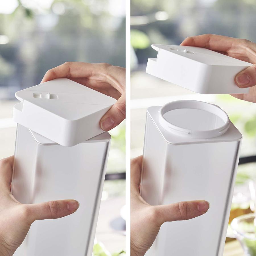 tower 倒して置ける冷水筒 タワー 山崎実業 yamazaki 麦茶ポット