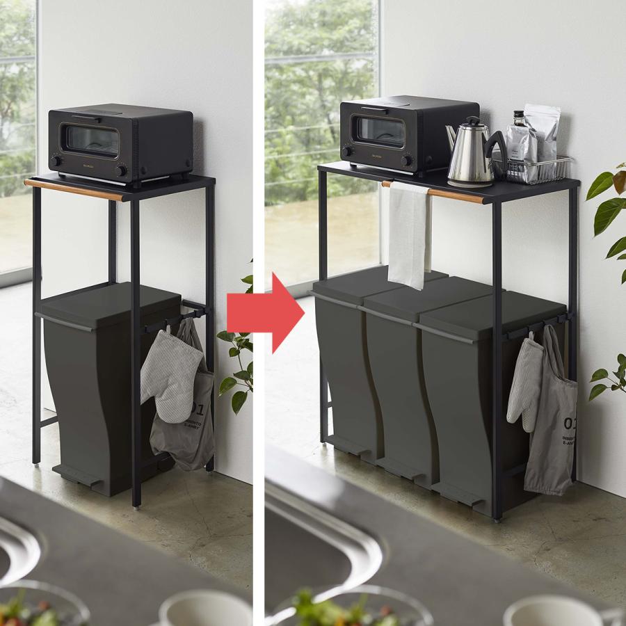 tower ゴミ箱上ラック タワー 山崎実業 yamazaki ごみ箱