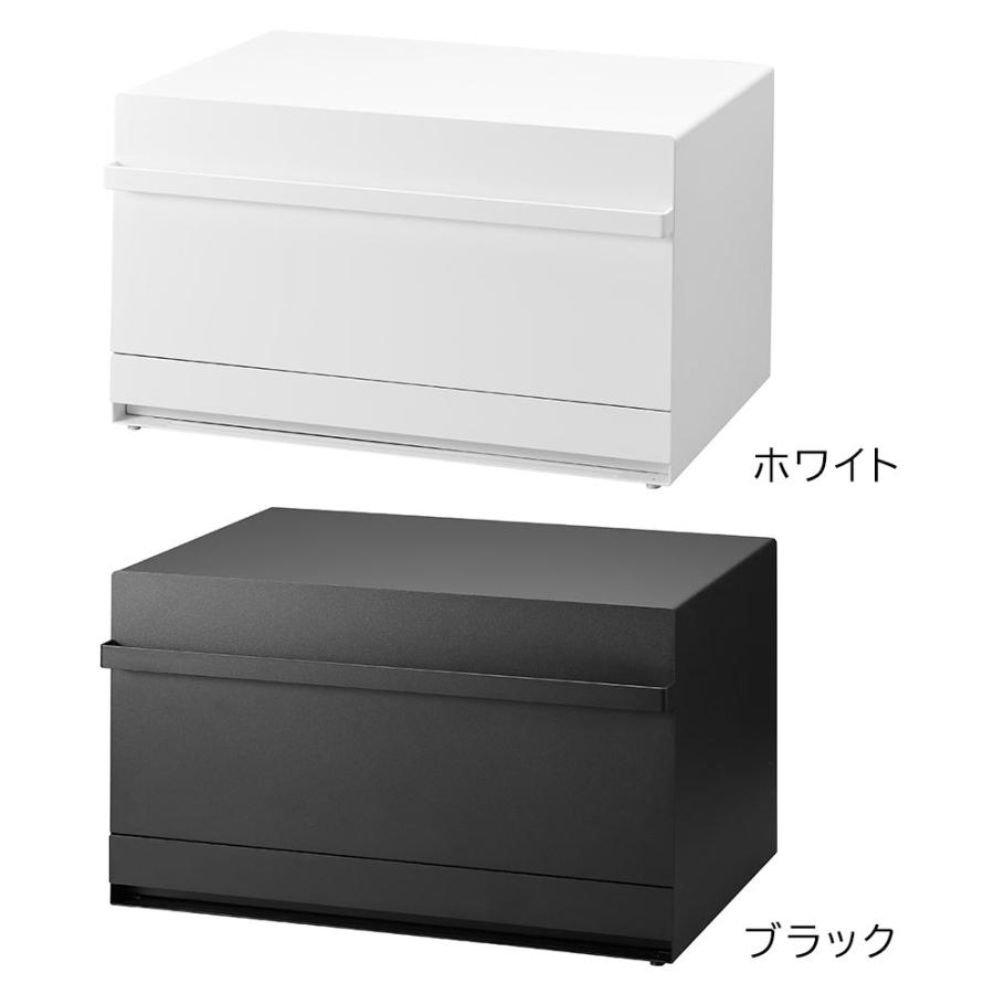 tower ブレッドケース タワー 引き出し型 2段 山崎実業 キッチン収納