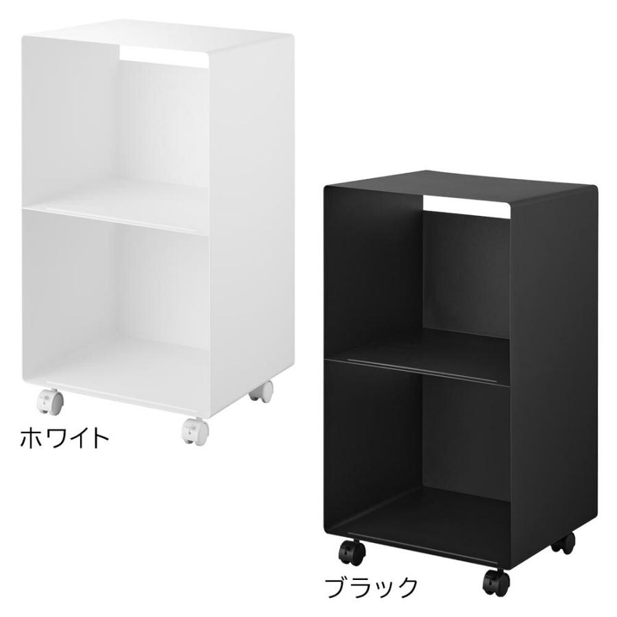 レコードラック タワー 山崎実業 tower ホワイト ブラック 10229 10230 収納棚 収納ラック タワーシリーズ yamazakiの画像