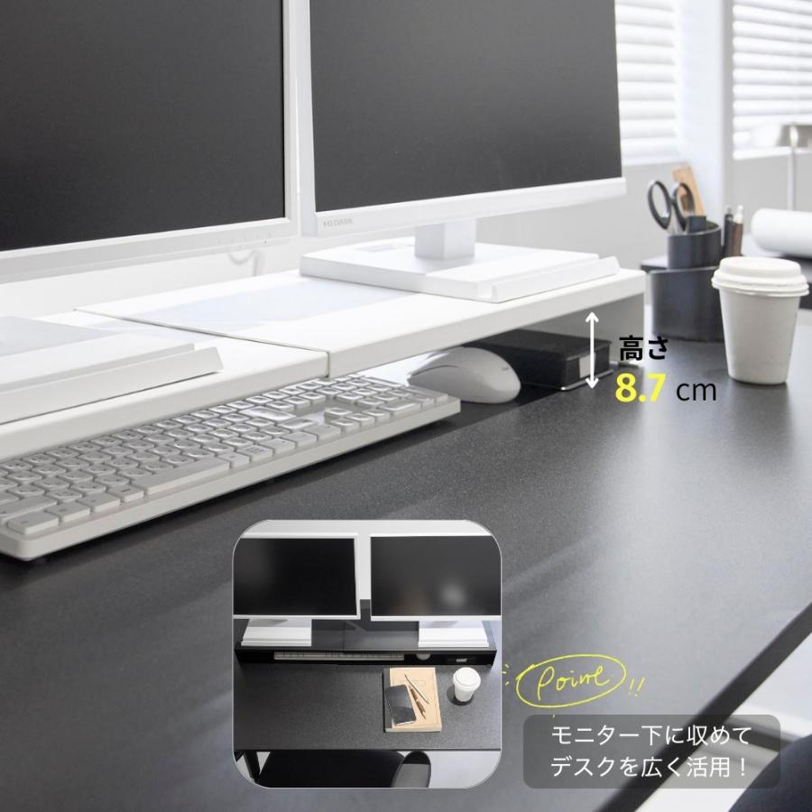 CubiCubi LED付きゲーミングデスク ブラック 収納棚付モニター台付 Amazon | CubiCubi LED付きゲーミングデスク 収納棚付き モニター台