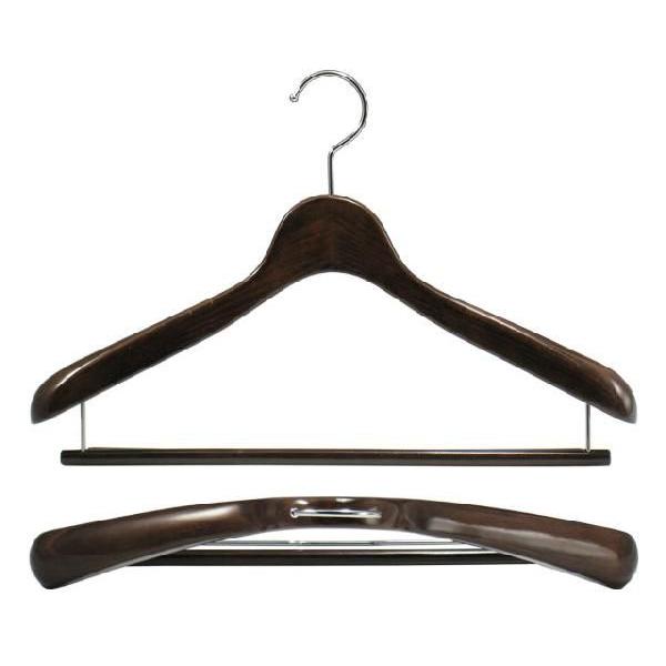 木製ハンガー スーツ ジャケット メンズ 高級 収納 単品 型 崩れ し