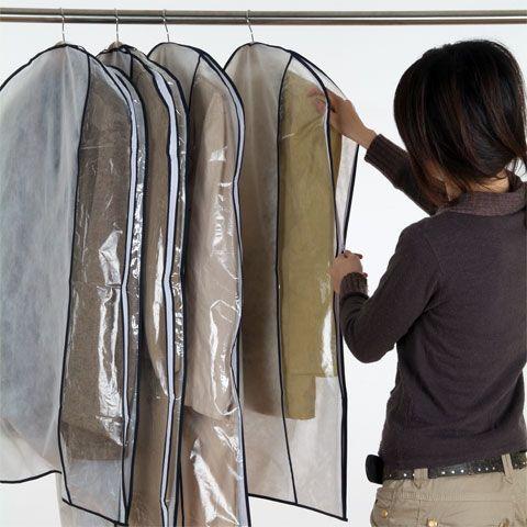 洋服カバー １ ３透明タイプ サイドファスナー洋服カバー コート ワンピースサイズ ２枚入 Sa604 ハンガー インテリアtamatoshi 通販 Yahoo ショッピング