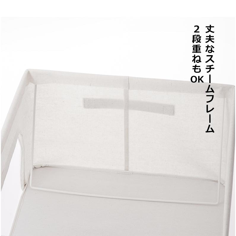 中身が見える布製収納ボックス 単品 収納ボックス フタ付き おしゃれ シンプル 窓付き 布 収納 スタッキング ハンガー インテリアtamatoshi 通販 Yahoo ショッピング