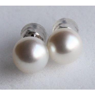 パールネックレス＆ピアスセット 伊勢志摩産 アコヤ真珠 7.5-8mm