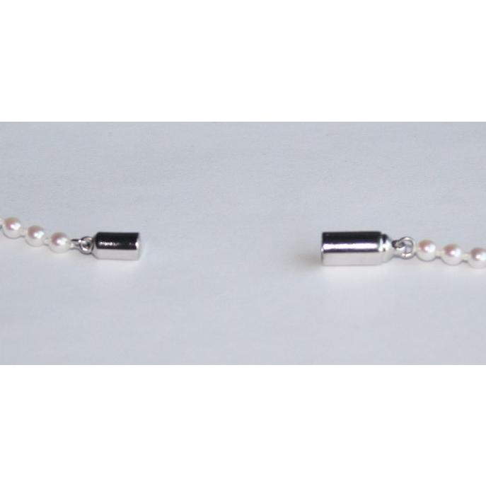 訳アリ ベビーパールネックレス 3-3.5mm 伊勢志摩産 アコヤ真珠 ベビー