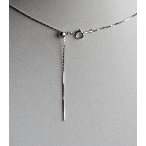 ナチュラルバロックパール ５粒 スルーネックレス 長さ調節タイプ 伊勢志摩産 アコヤ真珠 Pearlの画像
