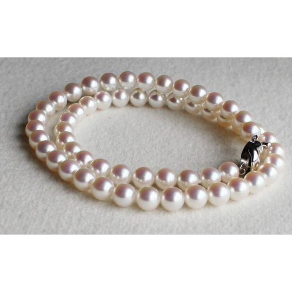 お値打ち パールネックレス 7.5-8mm 伊勢志摩産 アコヤ本真珠 : 真珠屋