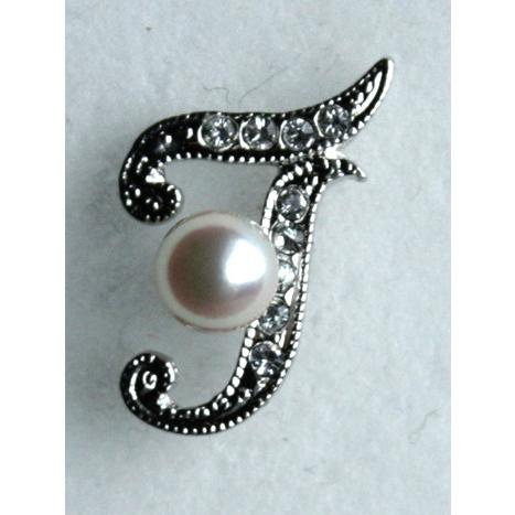 イニシャル T パール タックブローチ ラペルピン 伊勢志摩産 アコヤ真珠 銀色 ギフト Instp1 真珠屋珠ちゃん アコヤ真珠通販 通販 Yahoo ショッピング