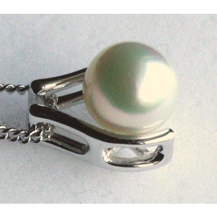 6.5ｍｍシンプル パールペンダント 伊勢志摩産 あこや本真珠 シルバー製　 pearl 美し国 三重県 真珠の里　プレゼントの画像