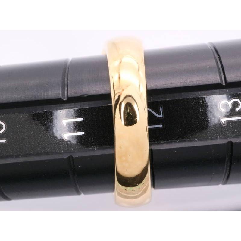 ダイヤ1.0ct ファッション K18 リング 12号 新品同様 0834 : 親切な 玉