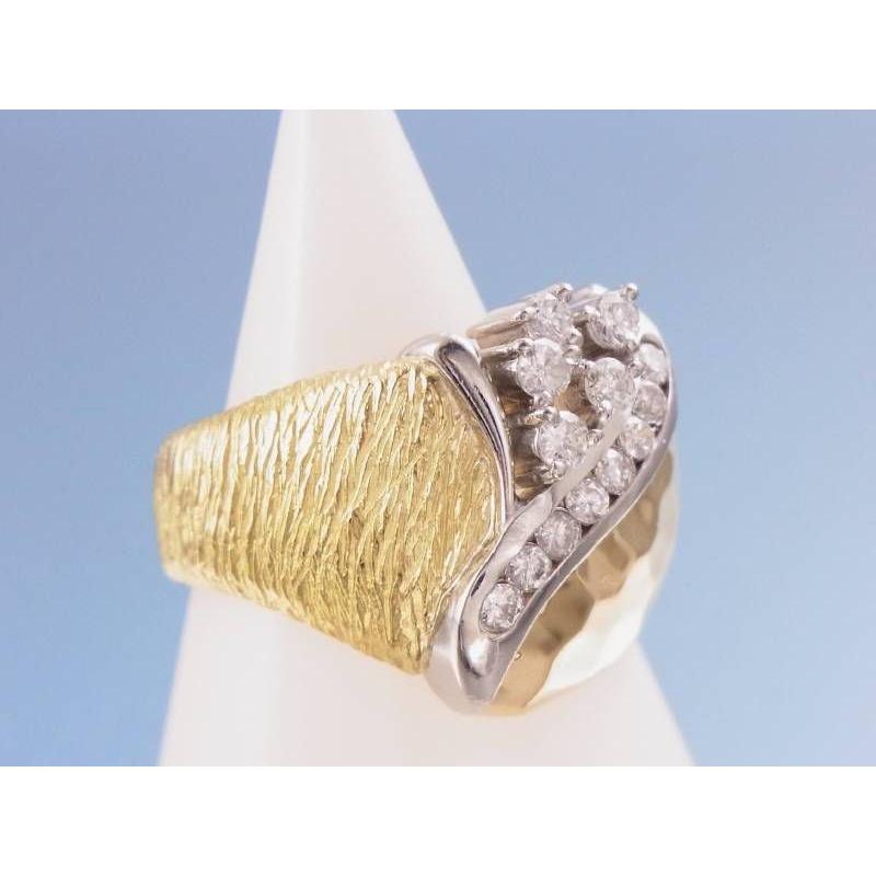 新品同様 ダイヤ0.35ct K18 プラチナ リング 12号 : 親切な 玉や質店