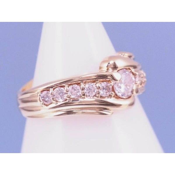 K18 ダイヤモンド リング 9号 0.6ct