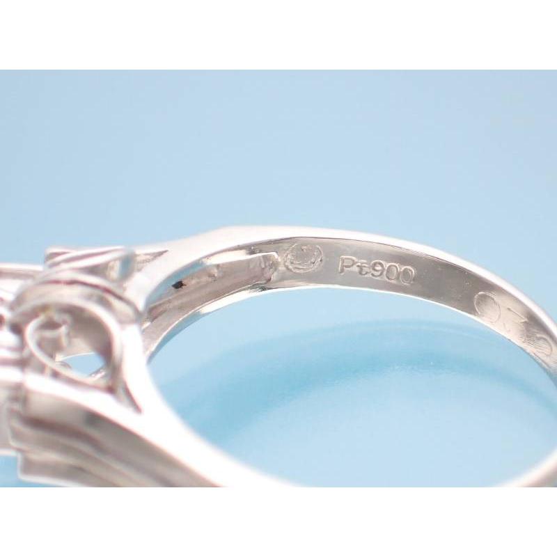 リング ルビー0.32ct ダイヤ0.09ct プラチナ 9号 【公式通販】