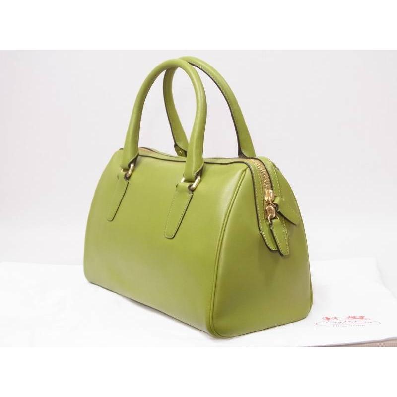COACH（コーチ） ボストン レガシー レザー ヘイリーサッチェル 23574