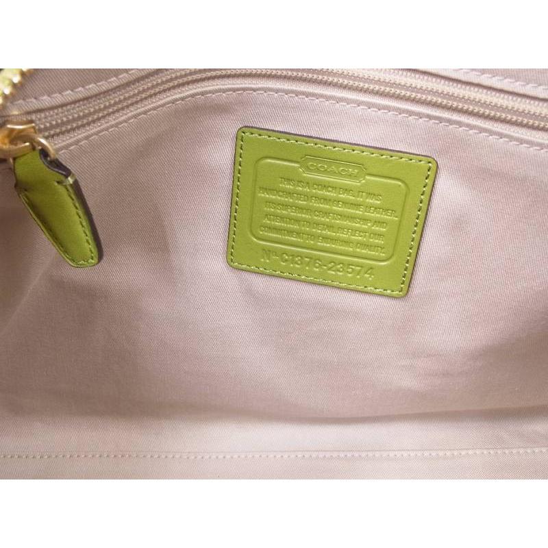 COACH（コーチ） ボストン レガシー レザー ヘイリーサッチェル 23574
