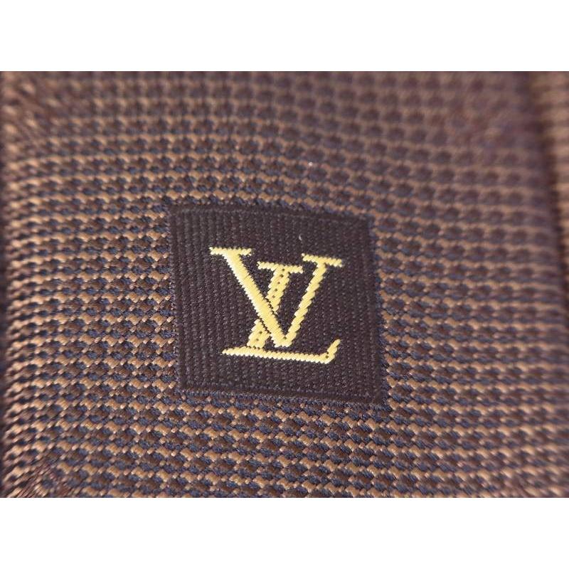 LOUIS VUITTON ルイ・ヴィトン ネクタイ モノグラム柄 シルク100 LOUIS VUITTON ルイ・ヴィトン ネクタイ モノグラム柄 シルク100
