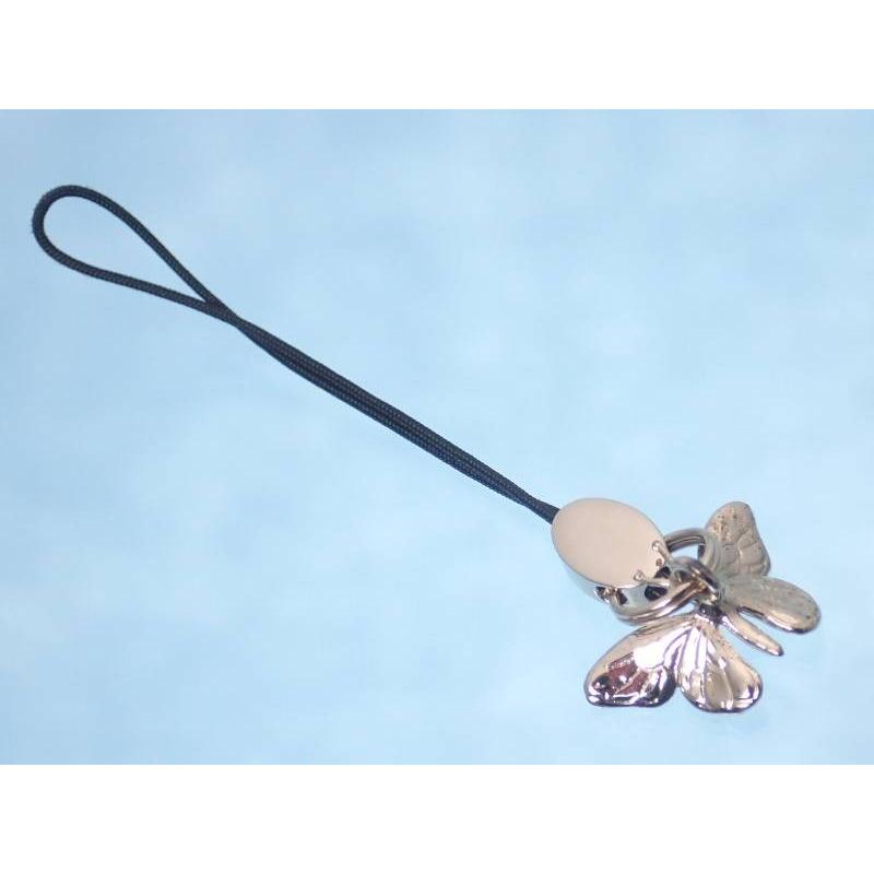 GUCCI（グッチ） ラインストーン 蝶 GP 140-8023868441 携帯ストラップ